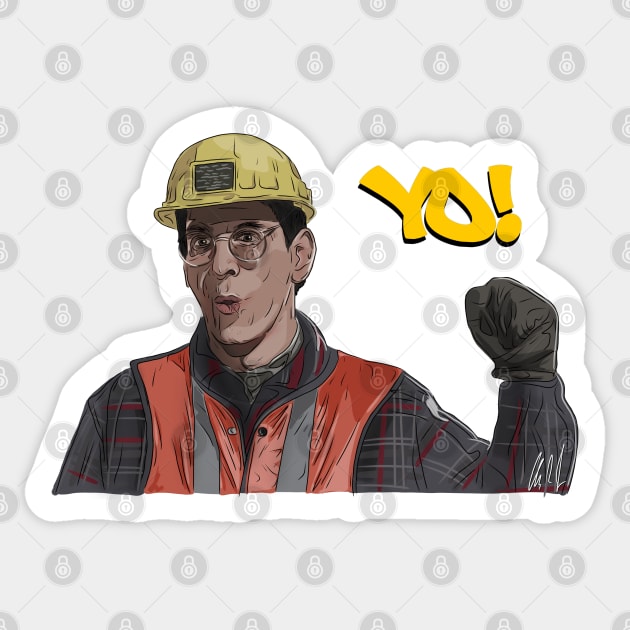 Ghostbusters 2: YO! Sticker by 51Deesigns